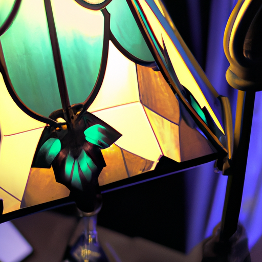 Comment réaliser une lampe de style Tiffany ?