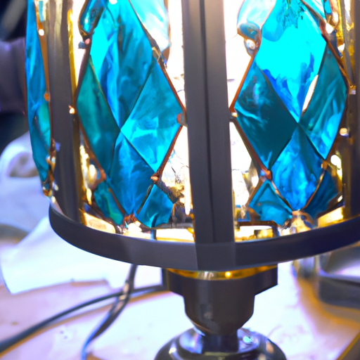 Comment réparer une lampe de style Tiffany ?