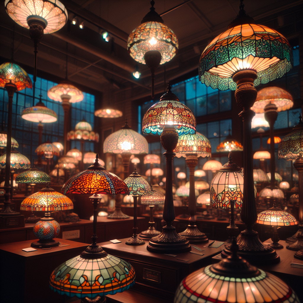 véritable magasin lampe tiffany