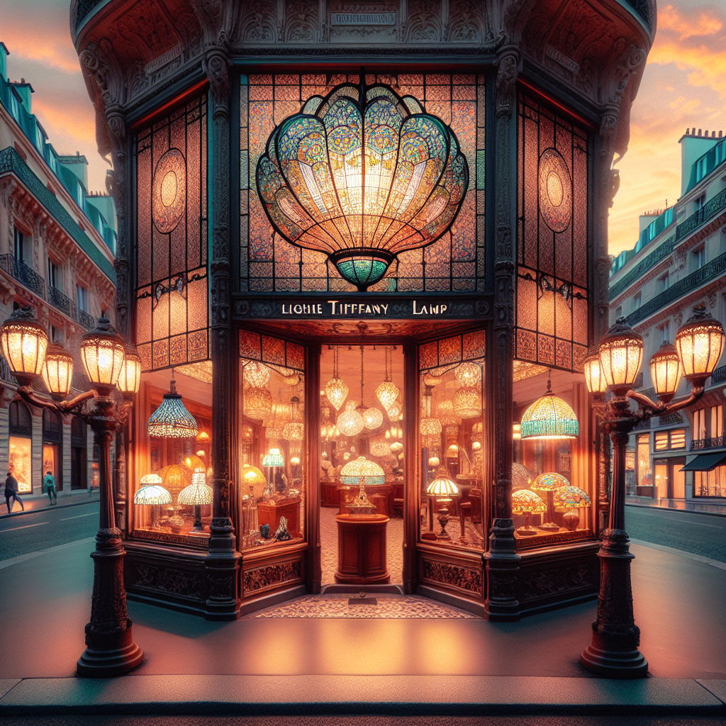 Magasin lampe Tiffany Paris