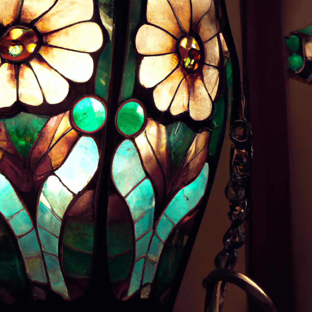 Lampe Tiffany Art Déco